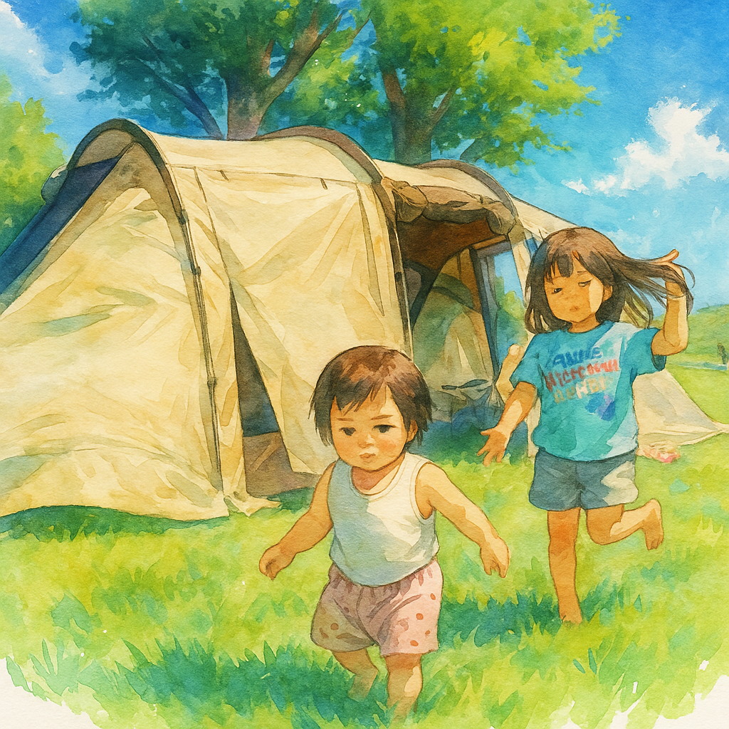 親子で外遊び